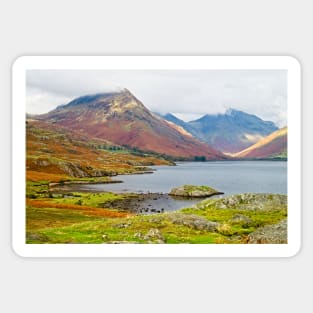 Wast Water and Lake District Fells Sticker